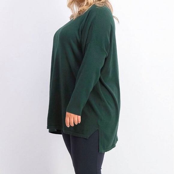 Style & Co Plus Size Seam-Front Tunic Sweater size 0X - Picture 3 of 7